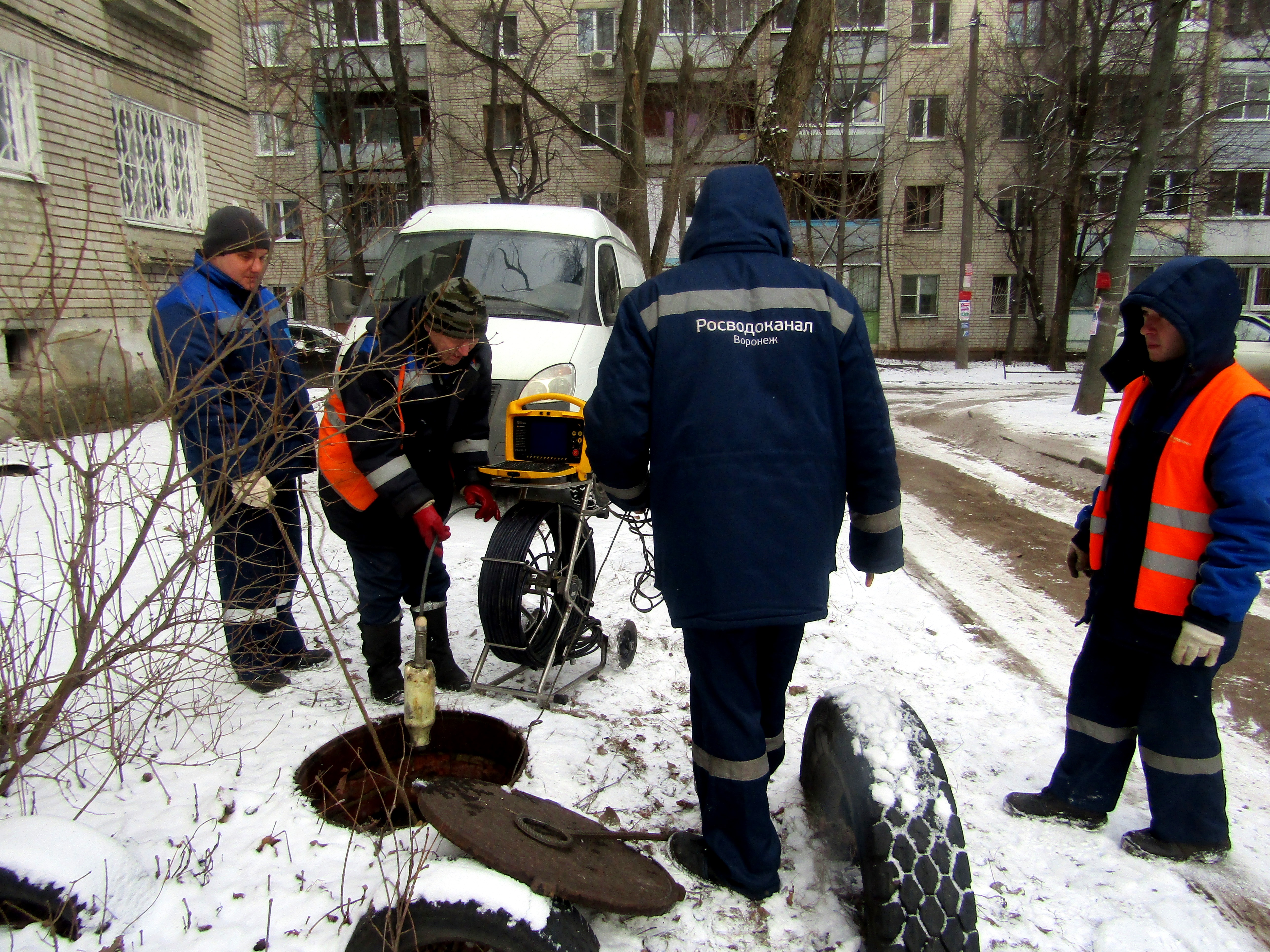 Телелаборатория «РВК-Воронеж» перевыполнила зимний план обследования сетей водоотведения