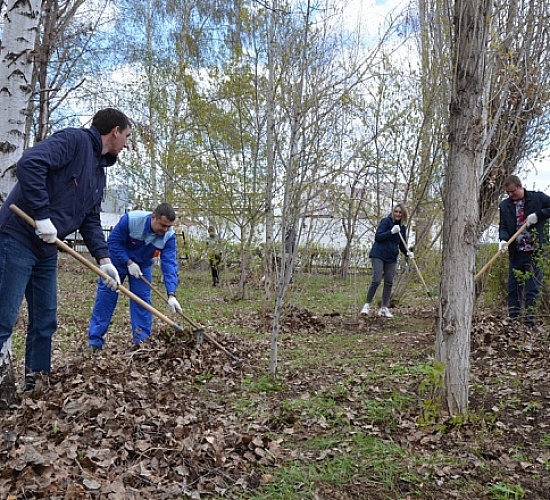 В «Росводоканал Оренбург» прошёл субботник