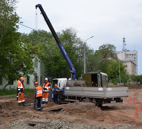 «Росводоканал Оренбург» ведет ремонт коммуникаций по установленному графику