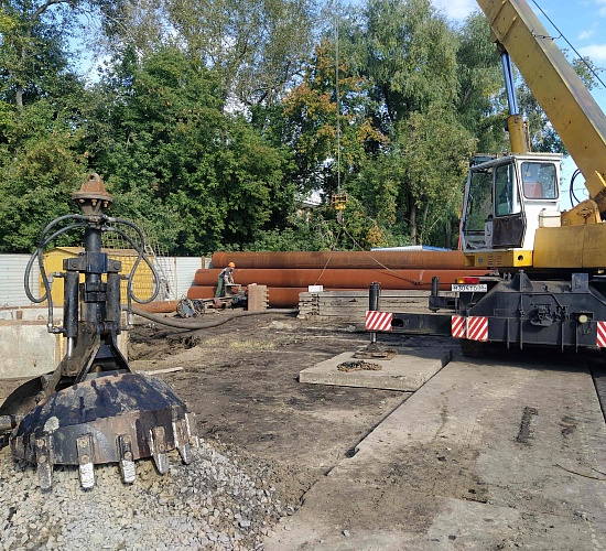 Омский водоканал обновляет сети водоотведения 