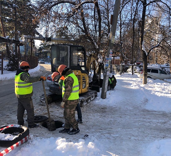 «Краснодар Водоканал» заменил 4 километра сетей на ул. Селезнева