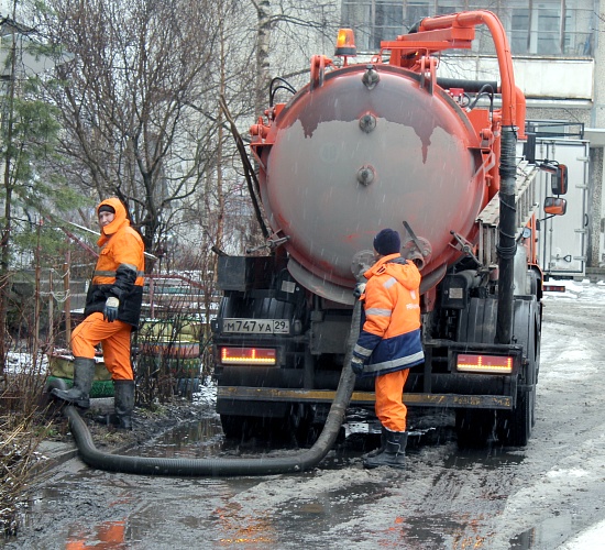  «РВК-Архангельск» работает в условиях весеннего половодья